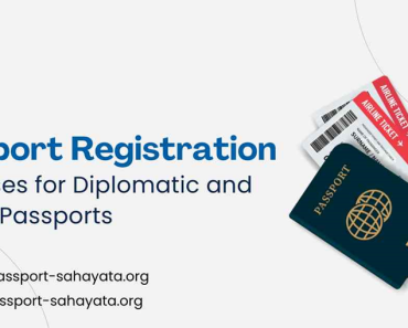 Special Passport Registration Processes for Diplomatic and Official Passports