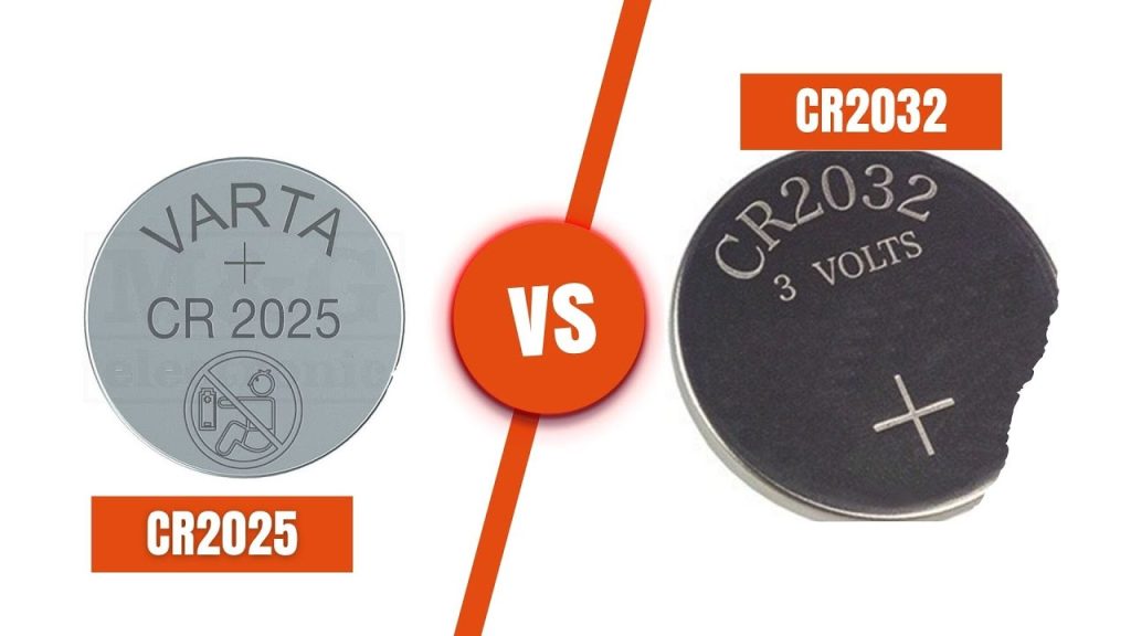 CR2025 and CR2032 Button Batteries